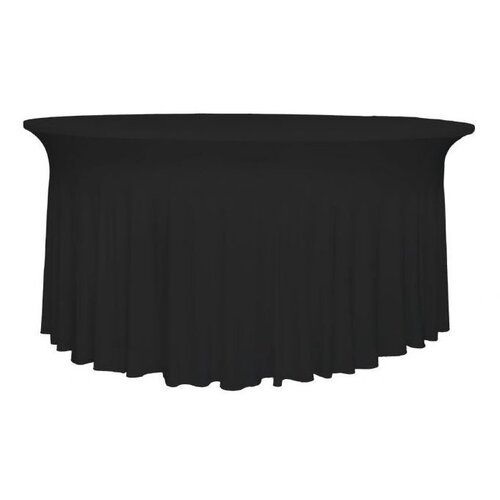 Unicover Housse de Table Banquet DELUXE | Noir | Disponibles en 3 Tailles