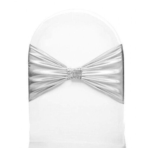 Unicover Bande de Chaise Banquet | Blanc | Taille Unique