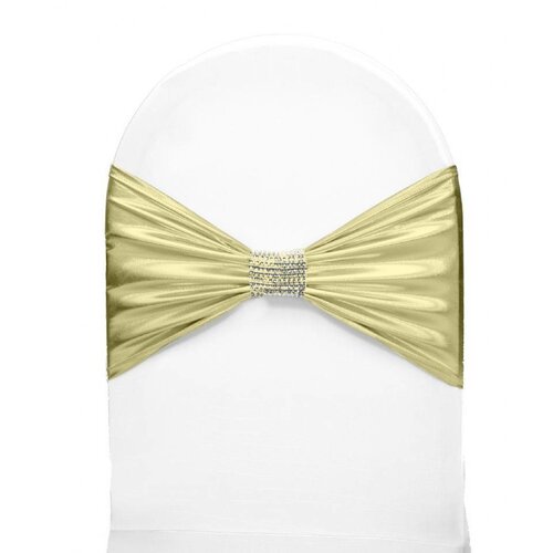 Unicover Bande de Chaise Banquet | Crème | Taille Unique