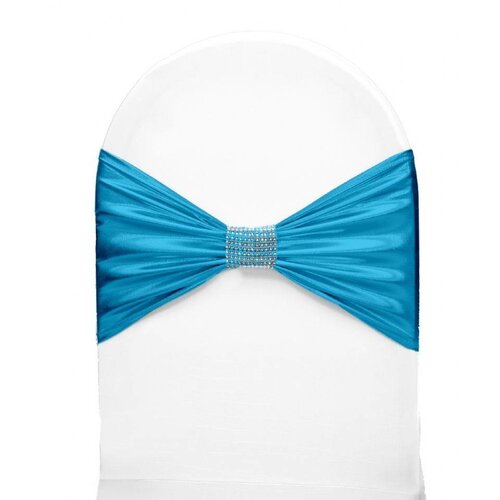 Unicover Bande de Chaise Banquet | Turquoise | Taille Unique