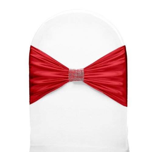 Unicover Bande de Chaise Banquet | Rouge | Taille Unique