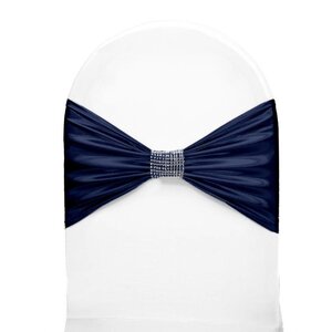 Unicover Bande de Chaise Banquet | Bleu Foncé | Taille Unique