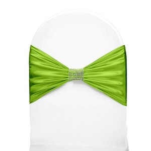 Unicover Bande de Chaise Banquet | Vert Anis | Taille Unique