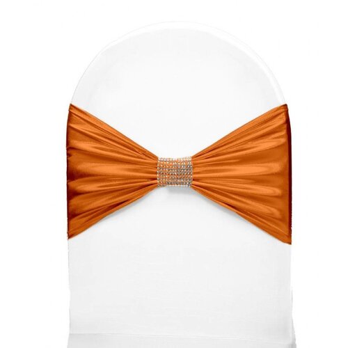 Unicover Bande de Chaise Banquet | Orange | Taille Unique