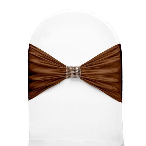 Unicover Bande de Chaise Banquet | Chocolate | Taille Unique