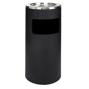 Saro Cendrier sur Corbeille ACIER | Ø720mm