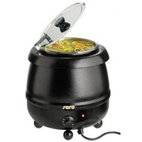 Soupière Noir | 10 Litres | Ø330x360(h)mm