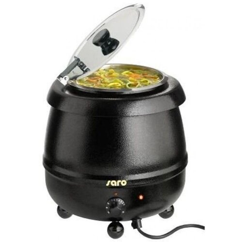 Saro Soupière Noir | 10 Litres | Ø330x360(h)mm