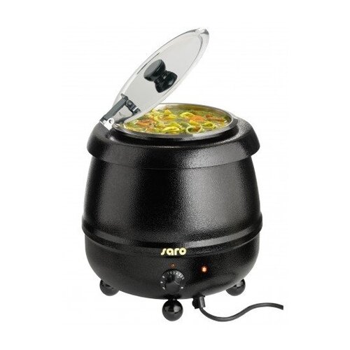 Saro Soupière Noir | 10 Litres | Ø330x360(h)mm