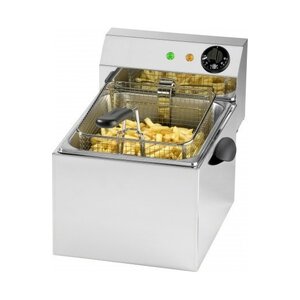 Saro Friteuse Electrique | 6 Litres | Panier Inclus | 230V | 260x410x340(h)mm