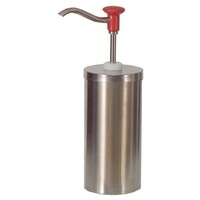 Distributeur de Sauces INOX avec Poussoir | 2,25 Litres