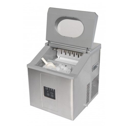 Saro Machine à Glaçons INOX | 15kg/24h | Modèle pour 3 Tailles de Glaçons