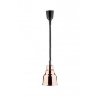 Lampe Chauffante Cuivre | 250W | Ø225mm | avec Interrupteur!