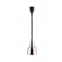 Lampe Chauffante Chrome | 250W | Ø225mm | avec Interrupteur!