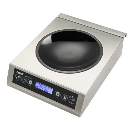Saro Wok à Induction | 230V/3500W | 340x445x115(h)mm