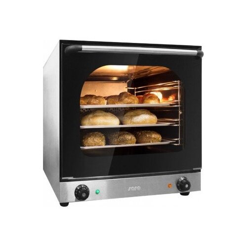 Saro Four à Convection Inox | 4 Plaques 435x315mm Inclus | 2,67kW/230V | 595x600x580(h)mm