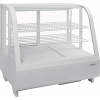 Vitrine de Présentation Blanche | 100 Litres | 680x450x670(h)mm