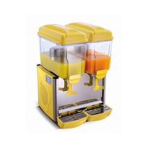 Saro Distributeur de Boissons Fraîches | 2x 12 Litres | Jaune