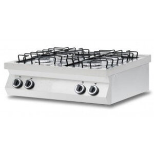 Saro Cuisinière Gaz à Poser | 4 Feux | 2x 3,5kW + 2x 6kW | 800x700x310(h)mm Saro Cuisinière Gaz à Poser | 4 Feux | 2x 3,5kW + 2x 6kW | 800x700x310(h)mm