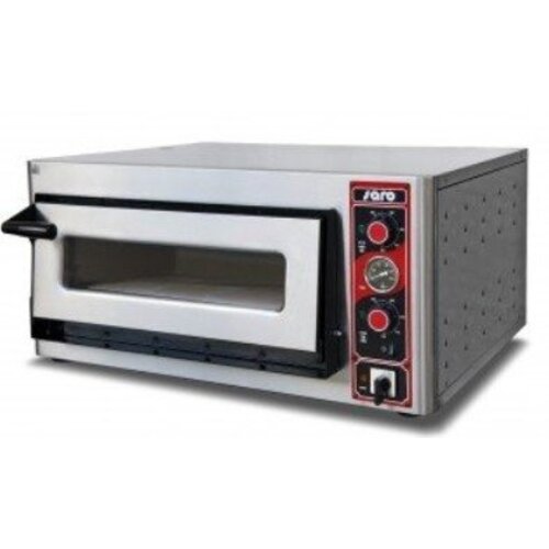 Saro Four à Pizza 4 Pizzas Ø300mm | 400V/4,4kW | 890x710x440(h)mm