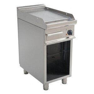 Saro Plancha Électrique sur Meuble | Lisse | 5,4kW/400V | 400x700x850(h)mm