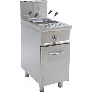 Saro Cuiseur de Pâtes Gaz sur Meuble | 28 Litres | 11kW | 400x700x850(h)mm Saro Cuiseur de Pâtes Gaz sur Meuble | 28 Litres | 11kW | 400x700x850(h)mm