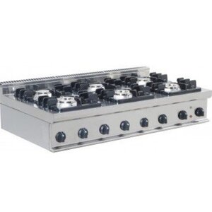 Saro Cuisinière Gaz à Poser | 6 Feux | 3x 4,5kW + 3x 7,5kW | 1200x700x275(h)mm Saro Cuisinière Gaz à Poser | 6 Feux | 3x 4,5kW + 3x 7,5kW | 1200x700x275(h)mm