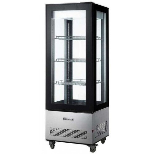 Saro Vitrine Réfrigérée Deluxe | 400 Litres | Sur Roues | 650x650x1900(h)mm