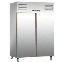 Combi Frigo/Congélateur INOX | 2x 537 Litres | 1340x650x1380(h)mm