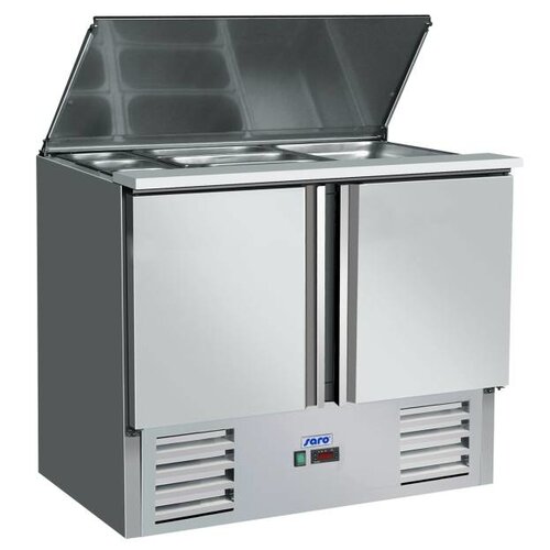 Saro Saladette 2 Portes | Froid Ventilé | 900x700x850(h)mm