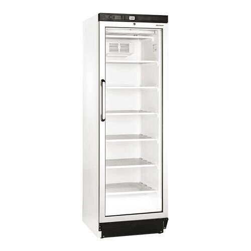 CHRselect Congélateur Porte Vitrée | 270 Litres | avec 6 Grilles | 600x640x(h)1840mm