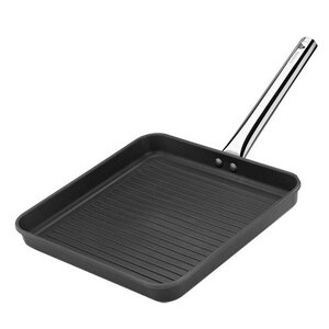 CHRselect Poêle à Griller | Anti-Adhésif | 280x280mm