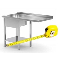 Table d'Entrée et Sortie INOX | FAIT SUR MESURE