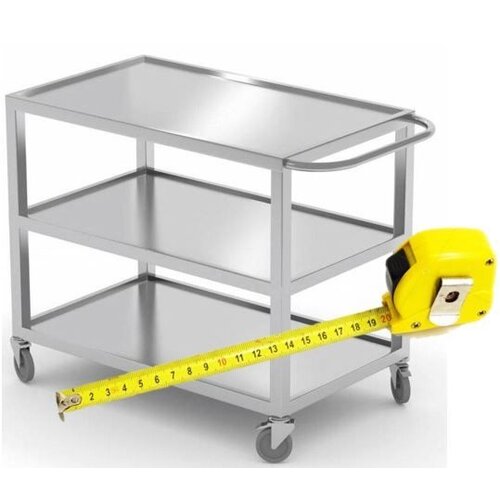 CHRselect Chariot de Transport INOX | FAIT SUR MESURE