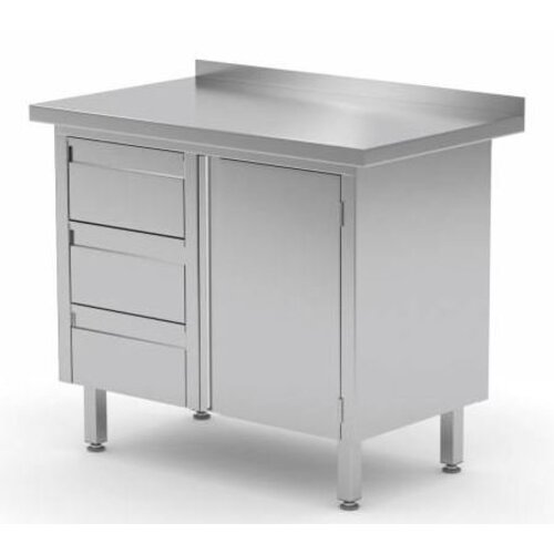 CHRselect Comptoir de Travail INOX | FAIT SUR MESURE