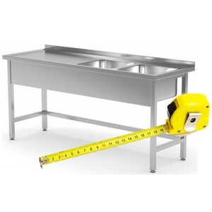 CHRselect Table de Prélavage INOX | FAIT SUR MESURE CHRselect Table de Prélavage INOX | FAIT SUR MESURE