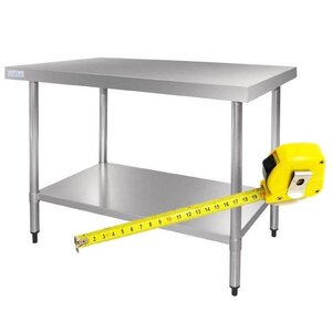 CHRselect Table de Travail INOX | FAIT SUR MESURE