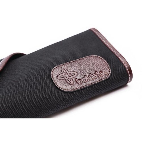 CHRselect Trousse à Couteaux Boldric | Toile Noire | 6 Emplacements