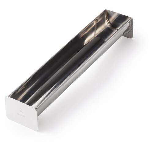 CHRselect Gouttière à Bûche INOX | 500x80x58mm