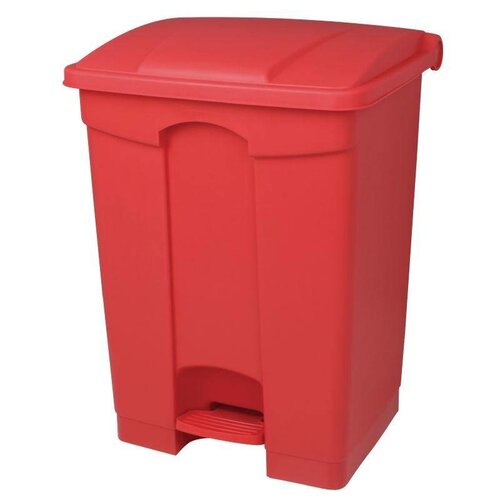 CHRselect Poubelle à Pédale Jantex | 87 Litres | Rouge