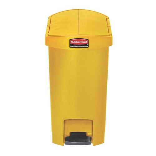 Rubbermaid Rubbermaid Poubelle à Pédale Slim Jim | 30 Litres | Jaune