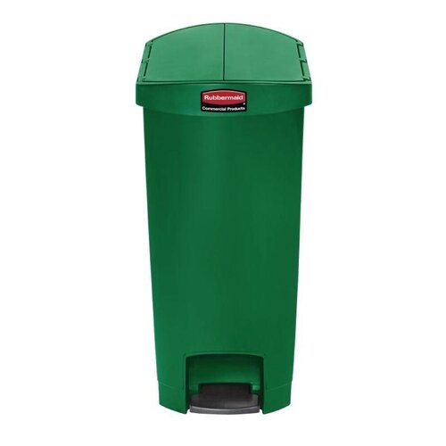 Rubbermaid Rubbermaid Poubelle à Pédale Slim Jim | 50 Litres | Vert