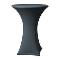 Housse de Table Cocktail Samba | pour Tables Ø85x115(h)cm | Anthracite