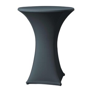CHRselect Housse de Table Cocktail Samba | pour Tables Ø85x115(h)cm | Anthracite CHRselect Housse de Table Cocktail Samba | pour Tables Ø85x115(h)cm | Anthracite