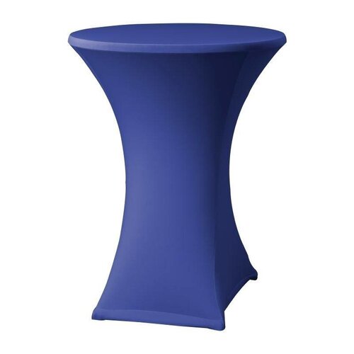 CHRselect Housse de Table Cocktail Samba | pour Tables Ø85x115(h)cm | Bleu CHRselect Housse de Table Cocktail Samba | pour Tables Ø85x115(h)cm | Bleu