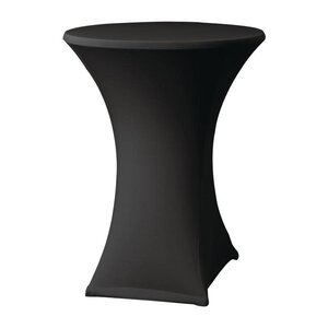 CHRselect Housse de Table Cocktail Samba | pour Tables Ø85x115(h)cm | Noir CHRselect Housse de Table Cocktail Samba | pour Tables Ø85x115(h)cm | Noir