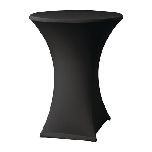 CHRselect Housse de Table Cocktail Samba | pour Tables Ø85x115(h)cm | Noir CHRselect Housse de Table Cocktail Samba | pour Tables Ø85x115(h)cm | Noir