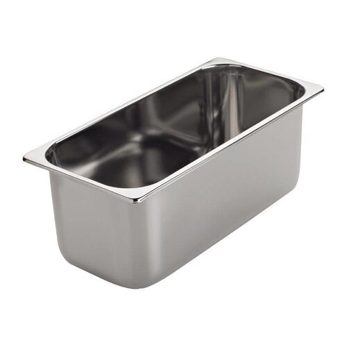 CHRselect Bac à Glace INOX | 5 Litres | Gastro M | 360x165x120mm