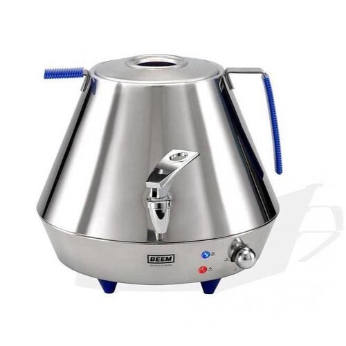 CHRselect Machine à Thé | BEEM Samovar Trendy Pyramid A4 | INOX | 4 Litres