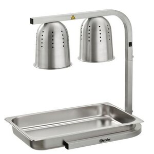 Bartscher Pont Chauffant Infrarouge 2WL550 | 1/1 GN